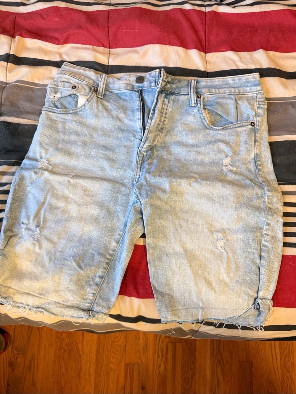 American Eagle Men’s Jeans Shorts Size 34 Airflex Excellent Condition